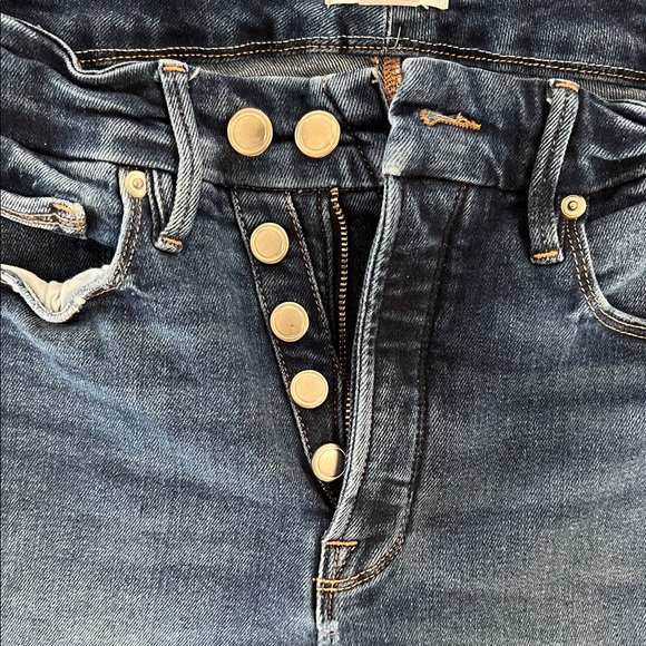 Good American | GOOD WAIST SKINNY SUPER COMPRESSION JEANS| INDIGO441 - Picture 3 of 7